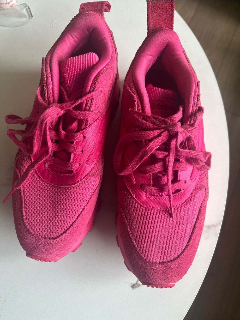 Women’s Hot Pink Athletic Sneakers